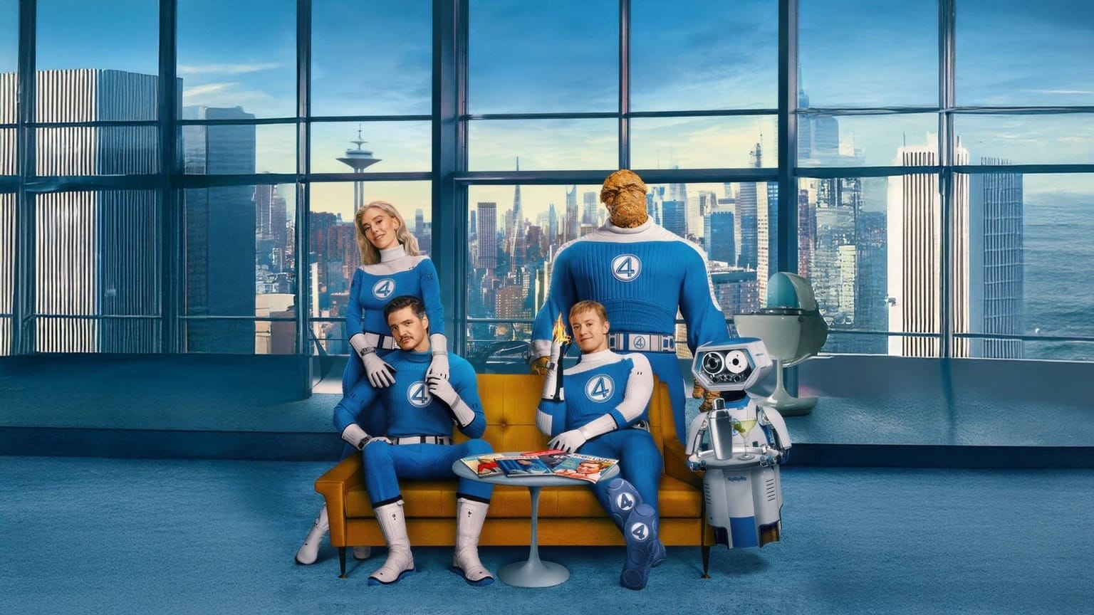 دانلود فیلم چهار شگفت‌انگیز: نخستین گام ها The Fantastic Four: First Steps 2025 بدون سانسور با زیرنویس فارسی چسبیده